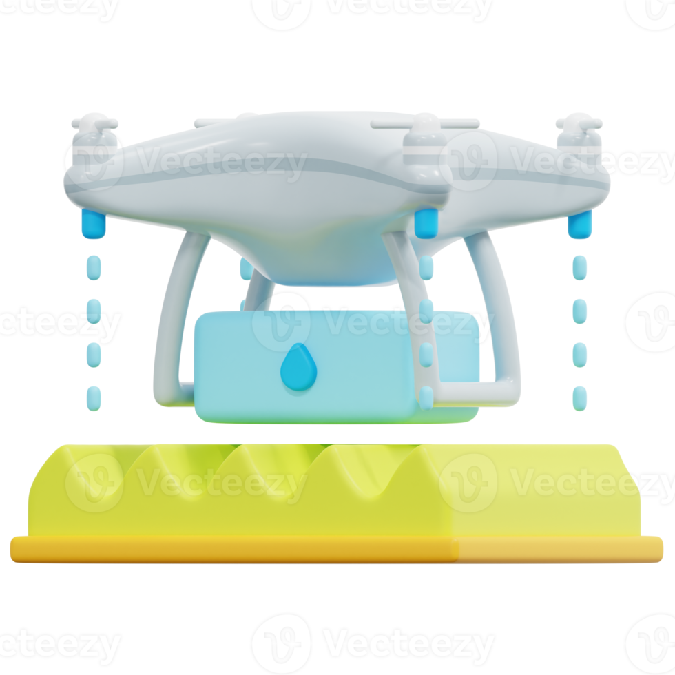 agriculture 3d render icon illustration png