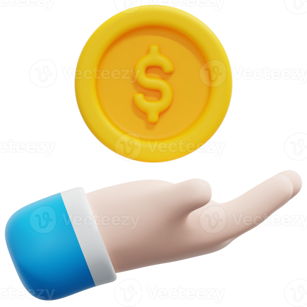 payment 3d render icon illustration png