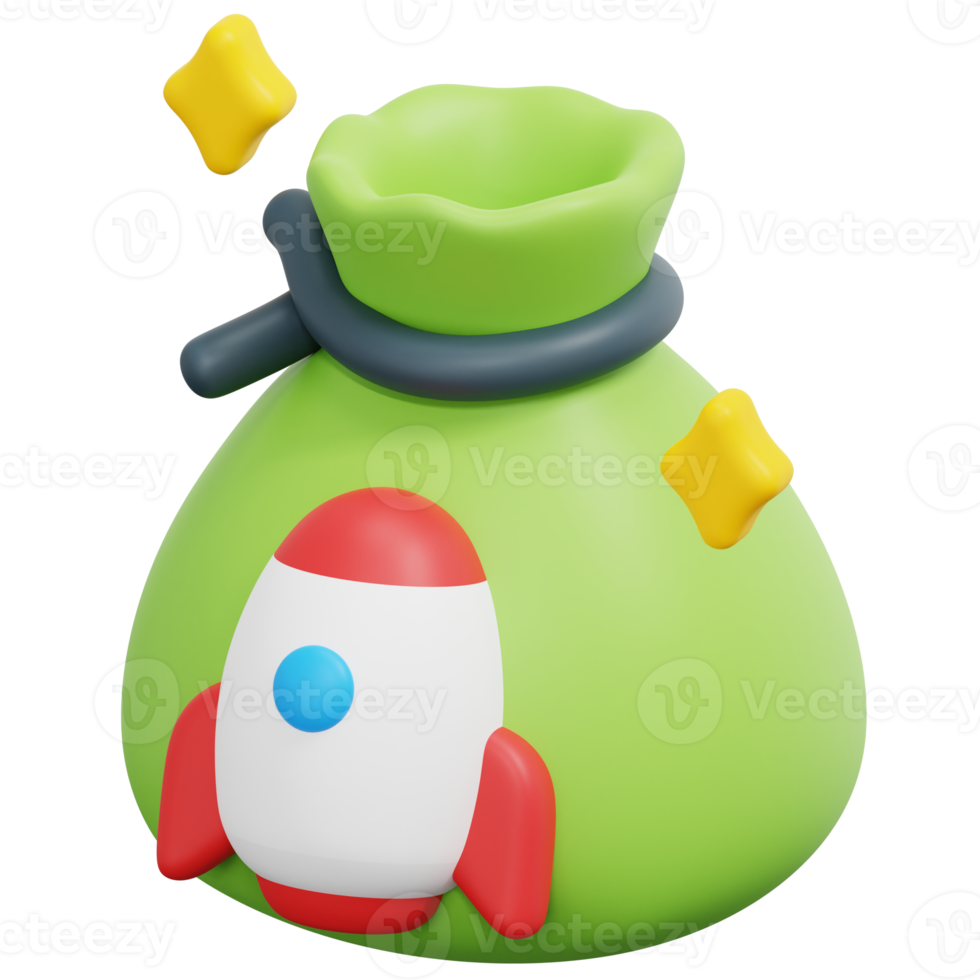 venture 3d render icon illustration png
