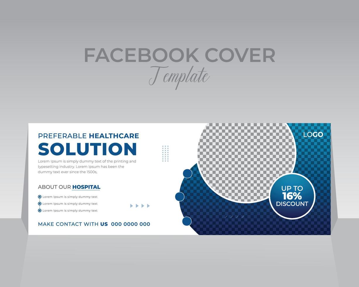Creative Corporate Social Media Design Cover Template vector