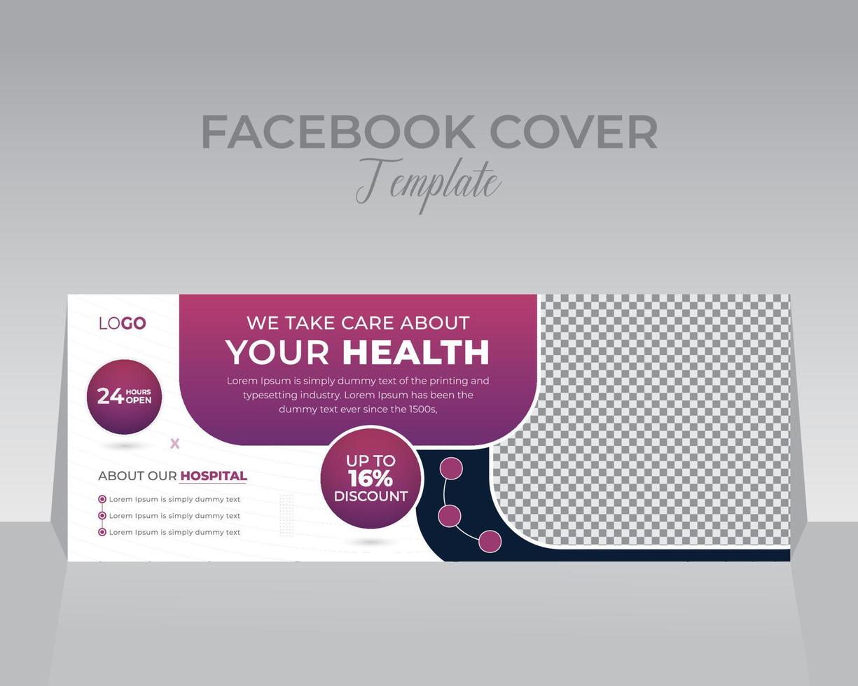 Creative Corporate Social Media Design Cover Template vector