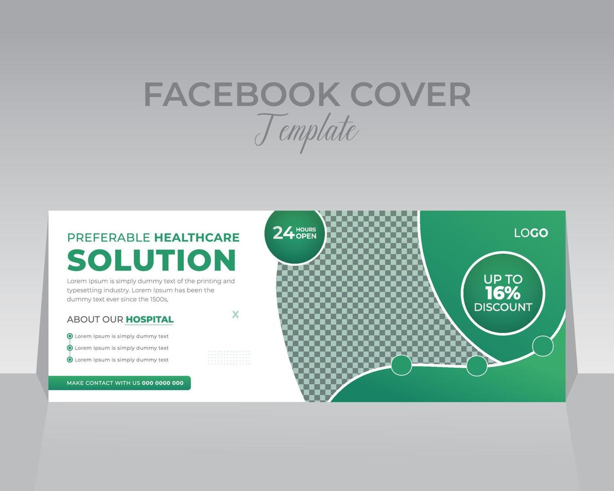 Creative Corporate Social Media Design Cover Template vector