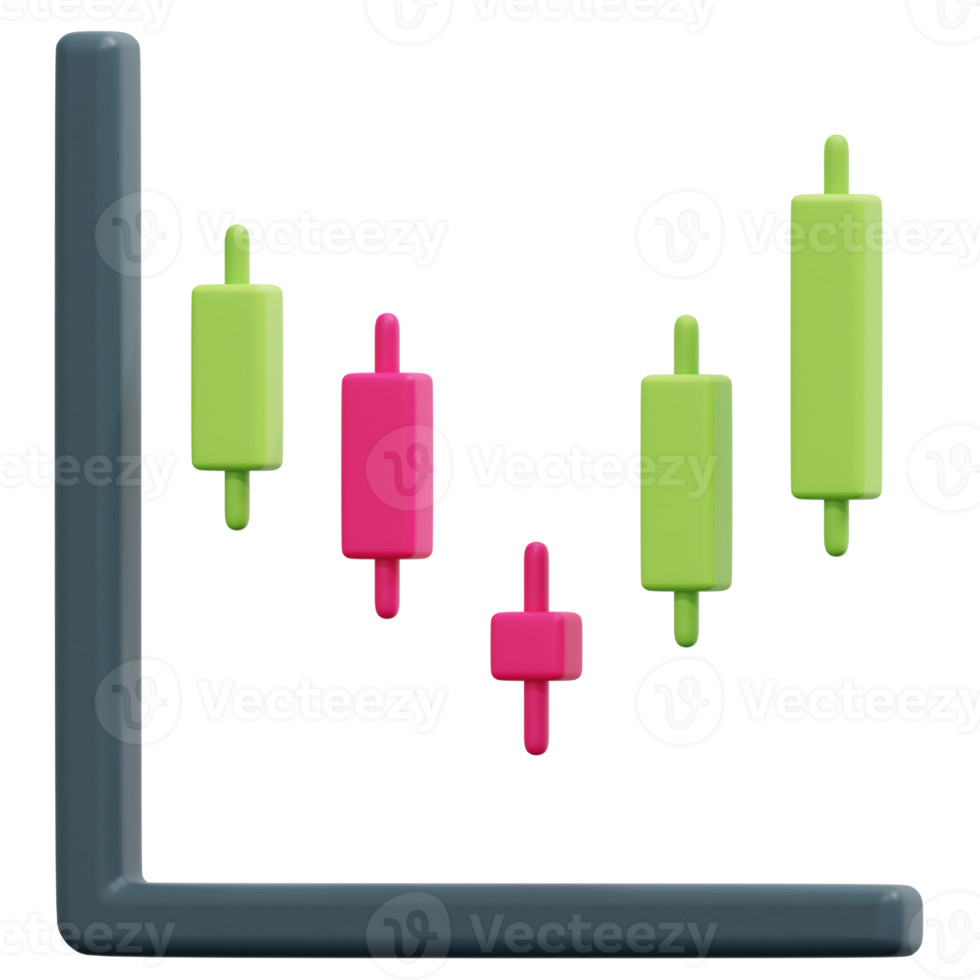 stock 3d render icon illustration png