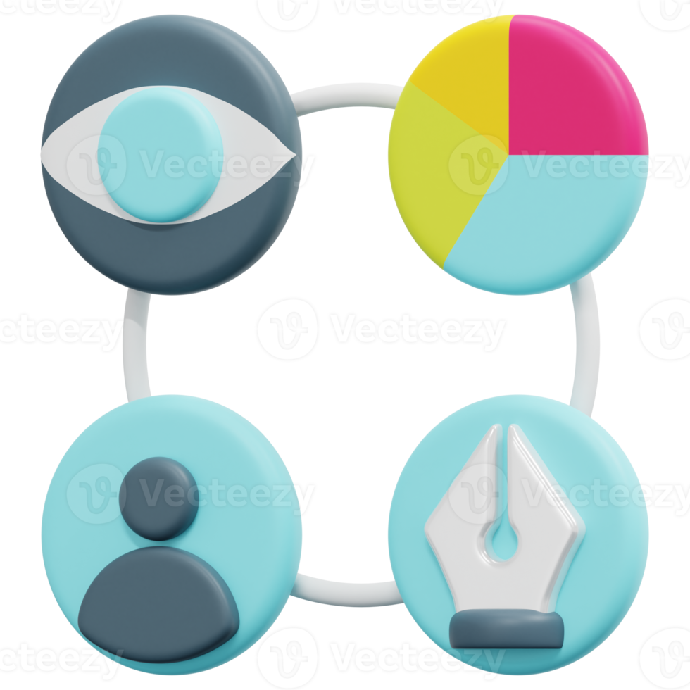 design 3d render icon illustration png