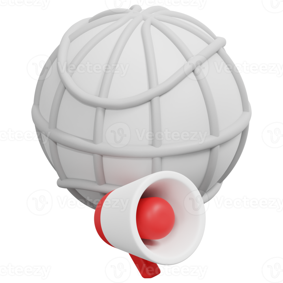 internet 3d render icon illustration png