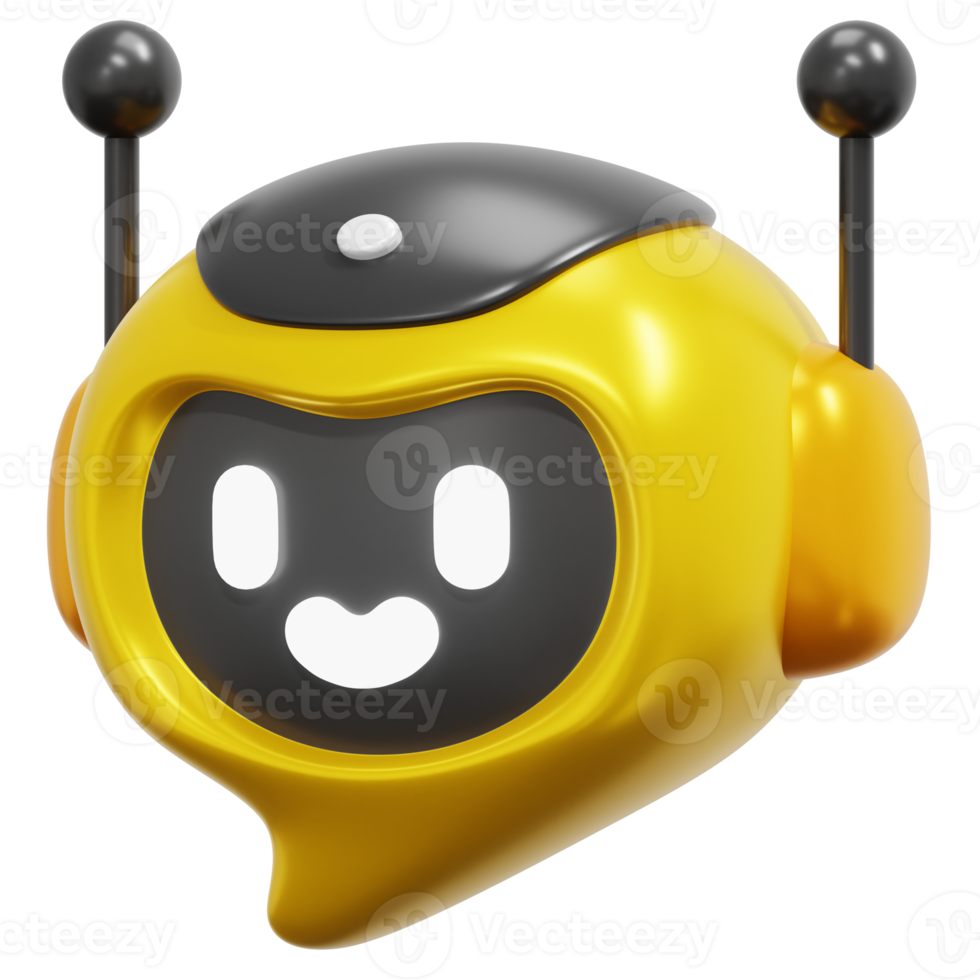 chat 3d render icon illustration png