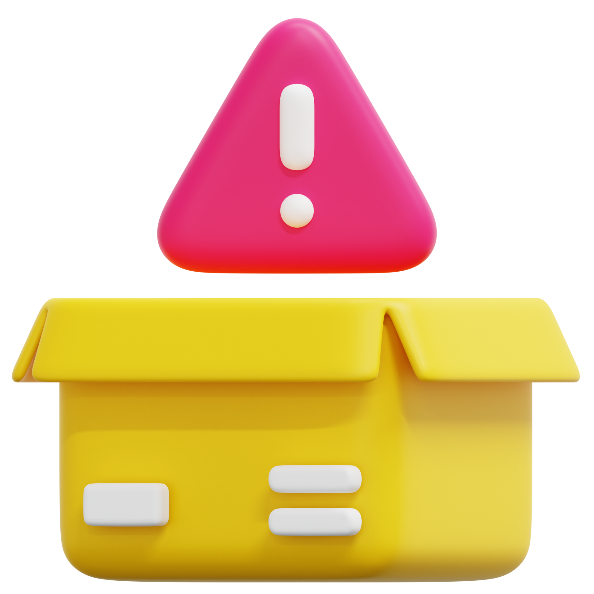 risk 3d render icon illustration 21615911 PNG