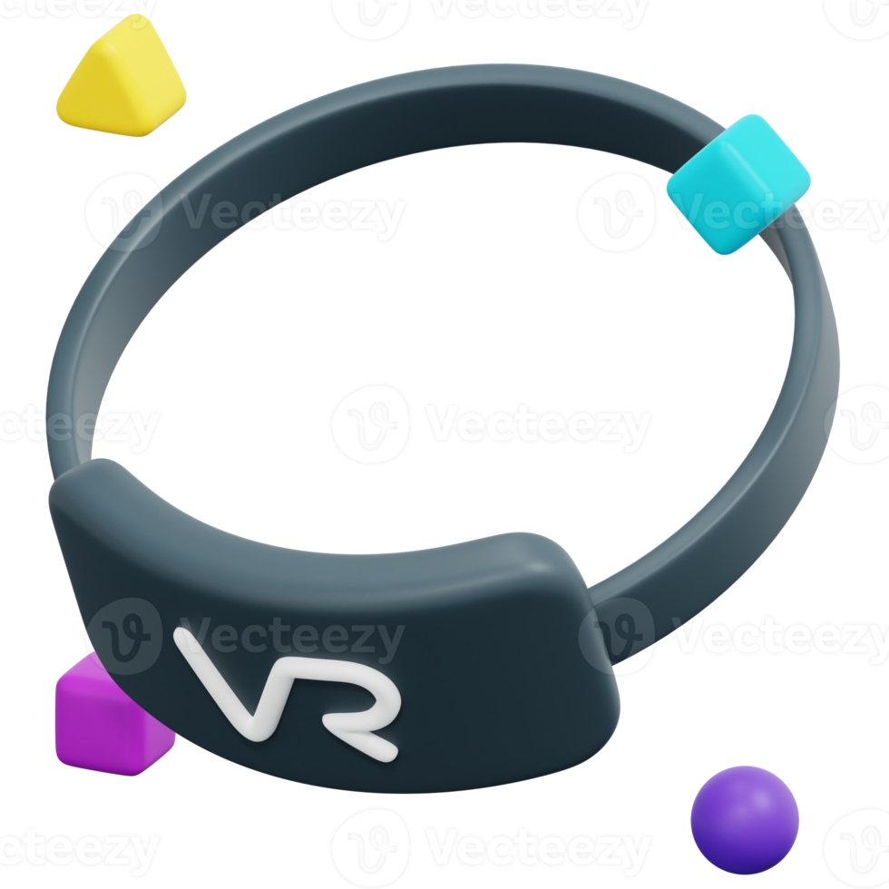 illustration de l'icône de rendu 3d lunettes png