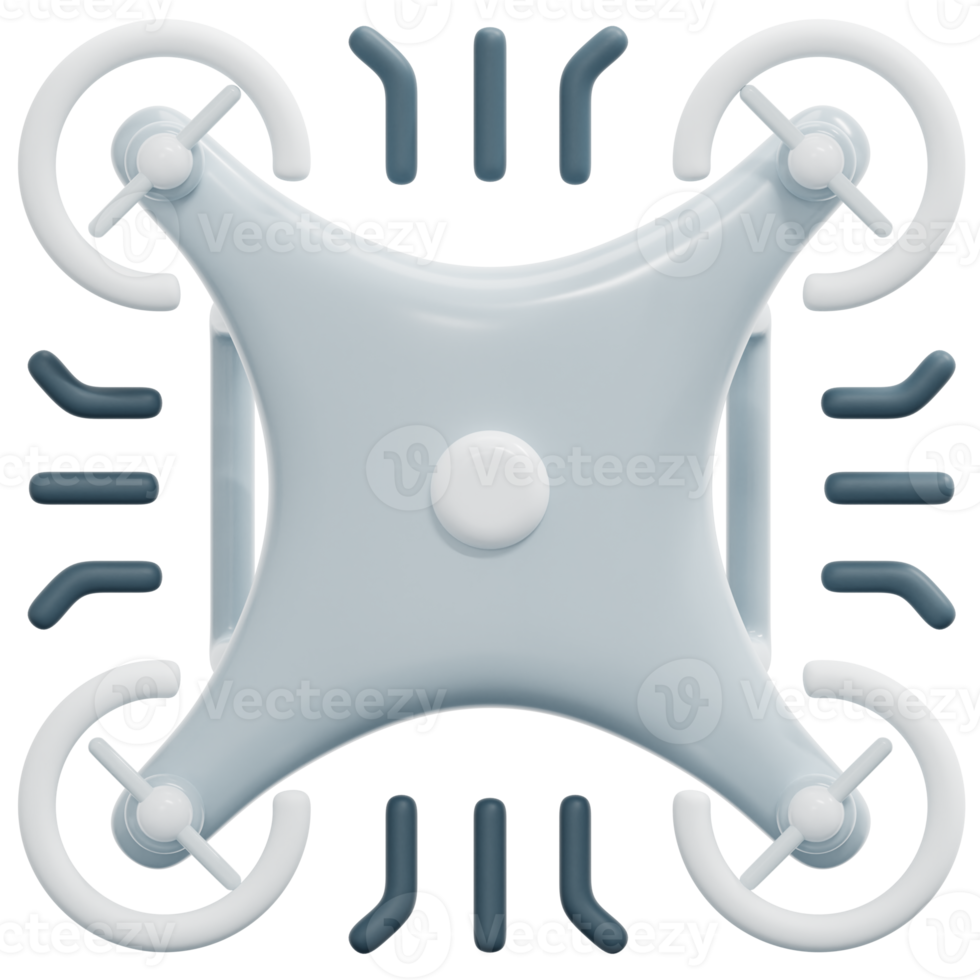 high tech 3d render icon illustration png