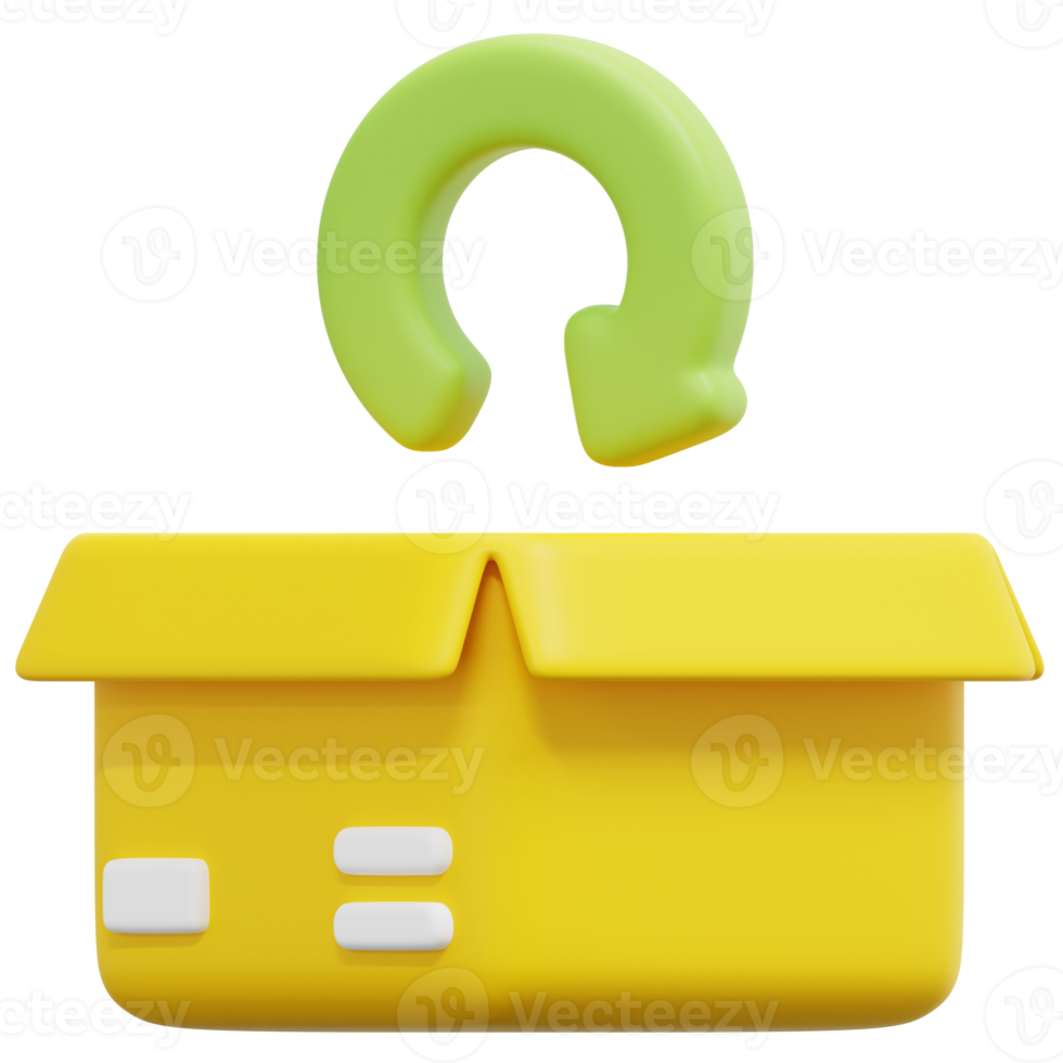 update 3d render icon illustration png