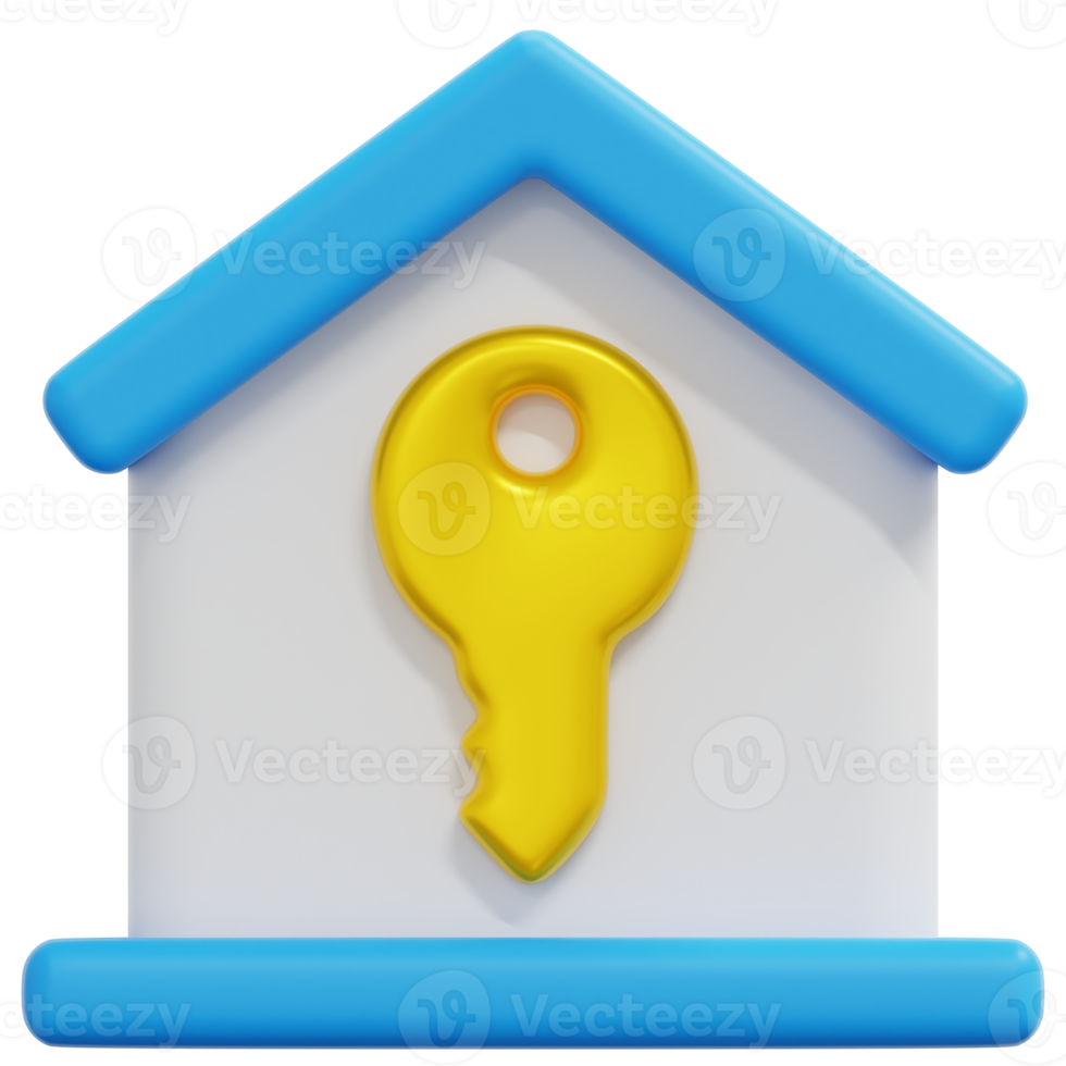 leasing 3d render icon illustration png
