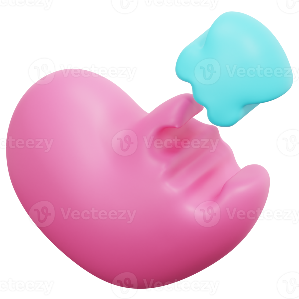 fulfill 3d render icon illustration png