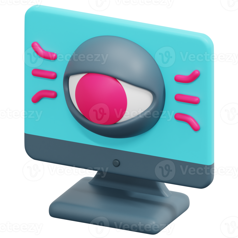 snooping 3d render icon illustration png