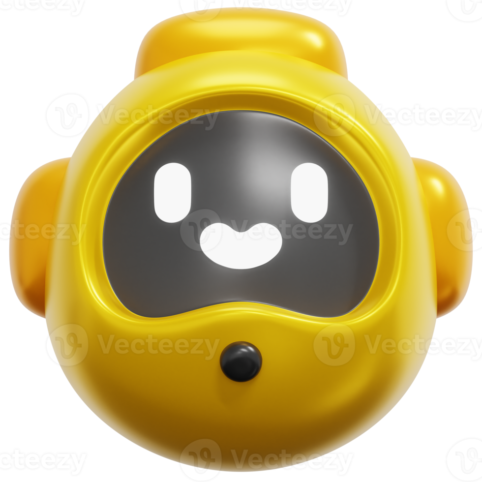 bot 3d geven icoon illustratie png