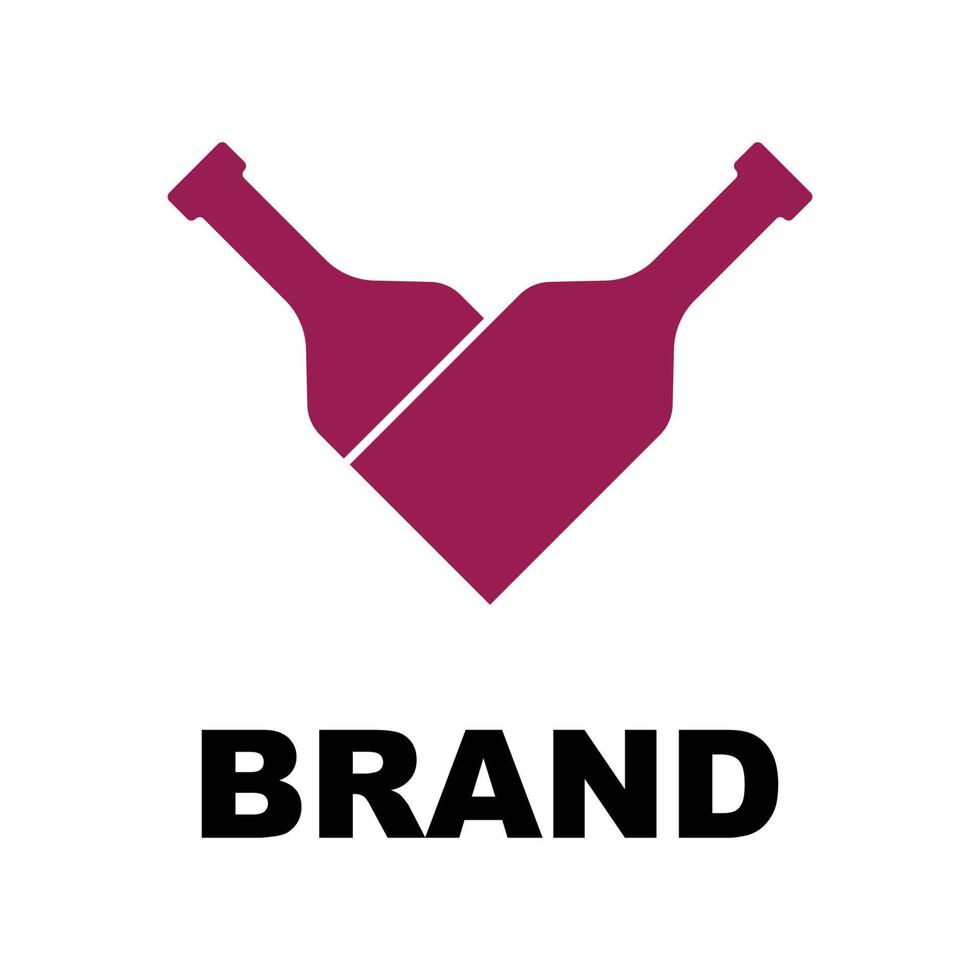 vino, lagar logo o icono, emblema, etiqueta para menú diseño restaurante o cafetería, letras vector ilustración