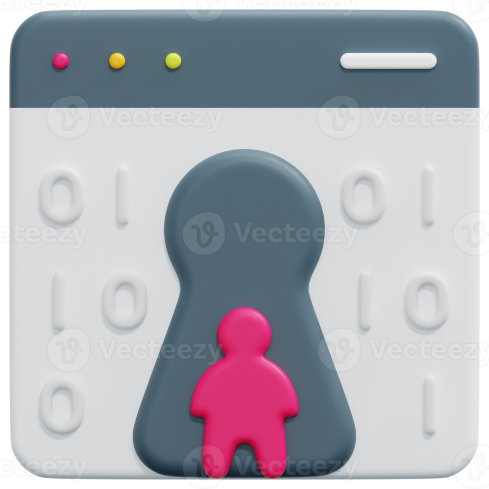 backdoor 3d render icon illustration png