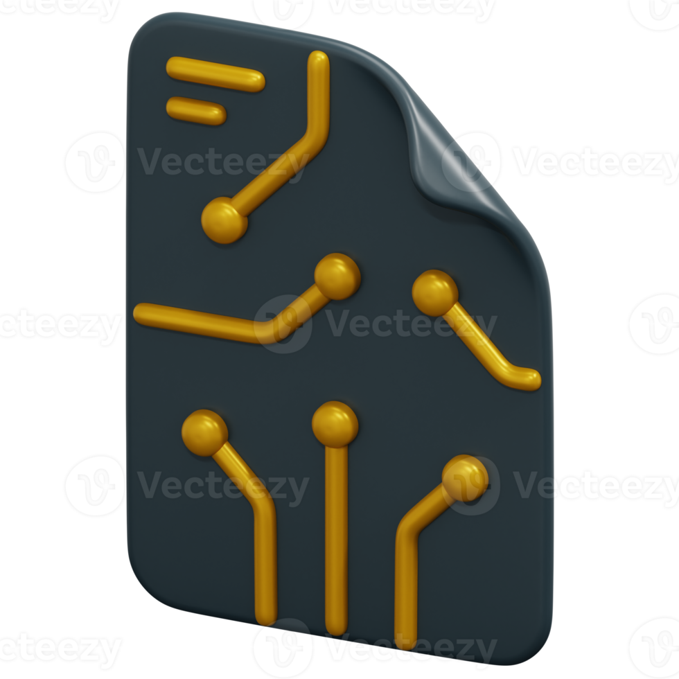 smart contracts 3d render icon illustration png