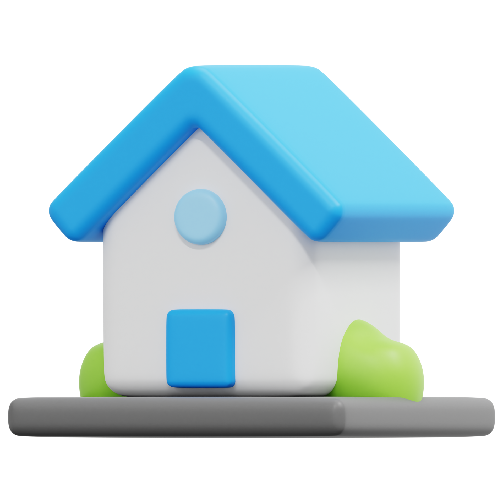 house 3d render icon illustration 21617202 PNG