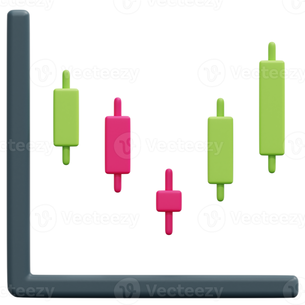 stock 3d render icon illustration png