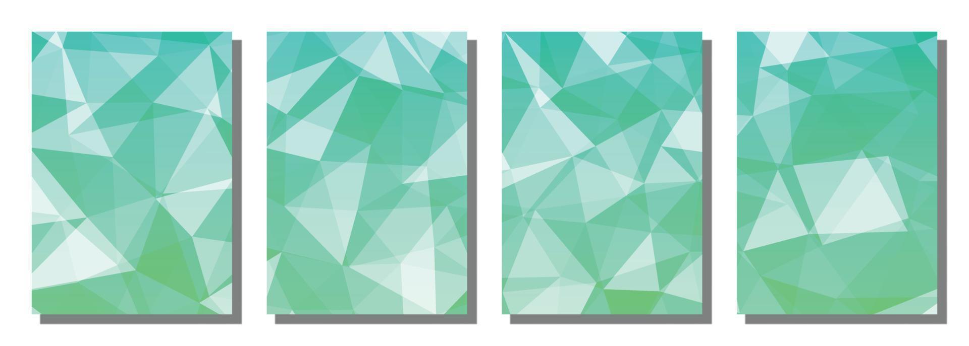 Abstract polygon background. vector