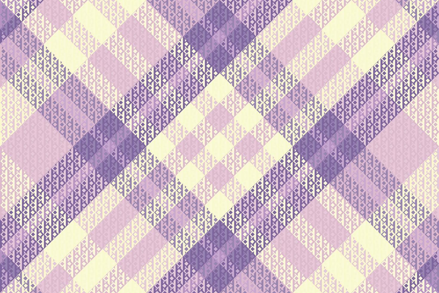 Tartan Plaid With Vintage Color Pattern. vector