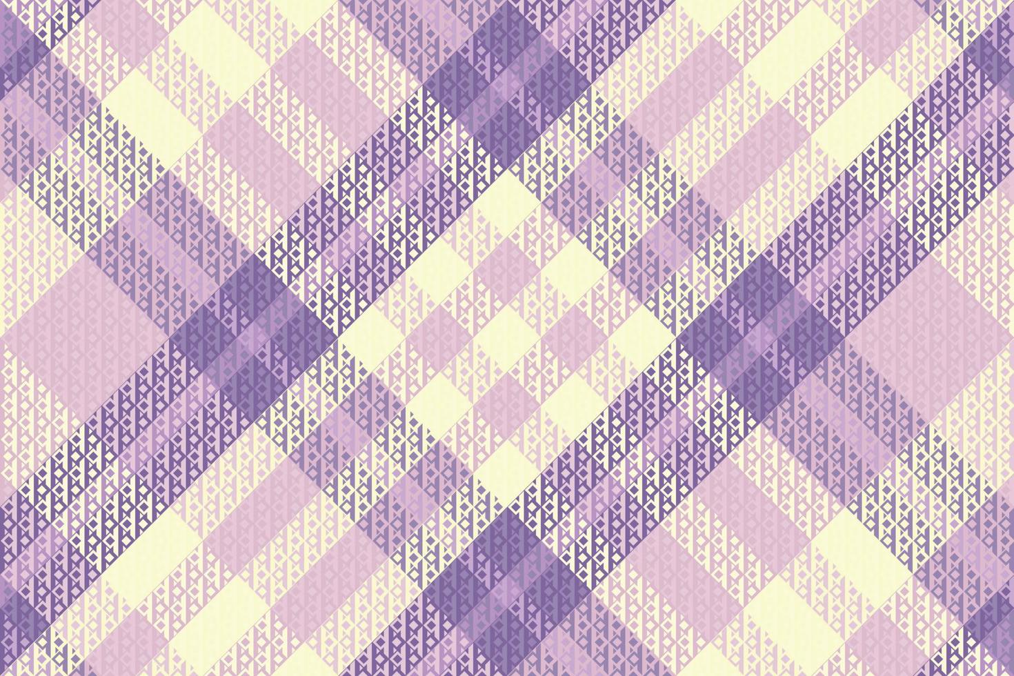 Tartan Plaid With Vintage Color Pattern. vector