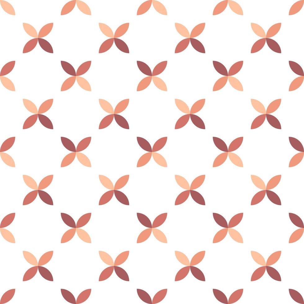 Seamless vector pattern of beige brown pastel flowers for printing and wrapping. Perfect for fabric, textile, wallpapers, backgrounds and other surfaces