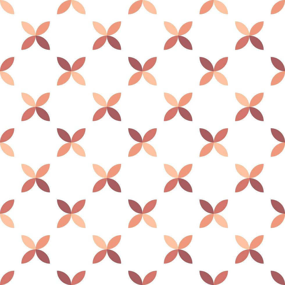 Seamless vector pattern of beige brown pastel flowers for printing and wrapping. Perfect for fabric, textile, wallpapers, backgrounds and other surfaces