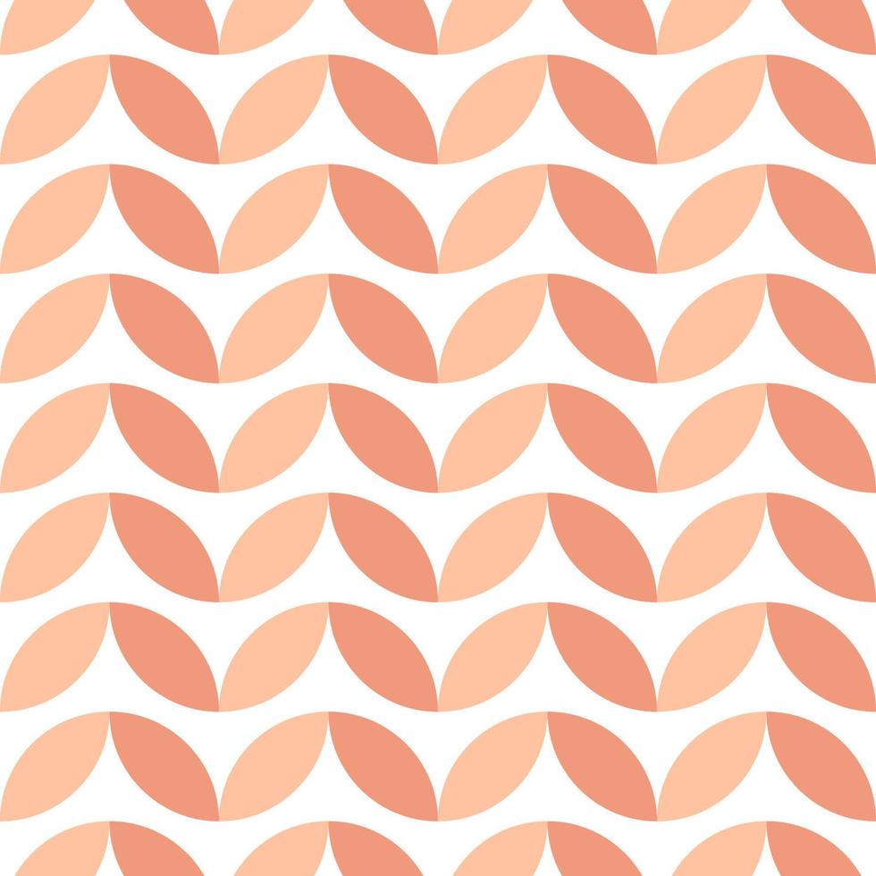 Pastel pattern of orange petals for web sites, wallpapers, postcards, fabric, textile, clothes and various others items vector
