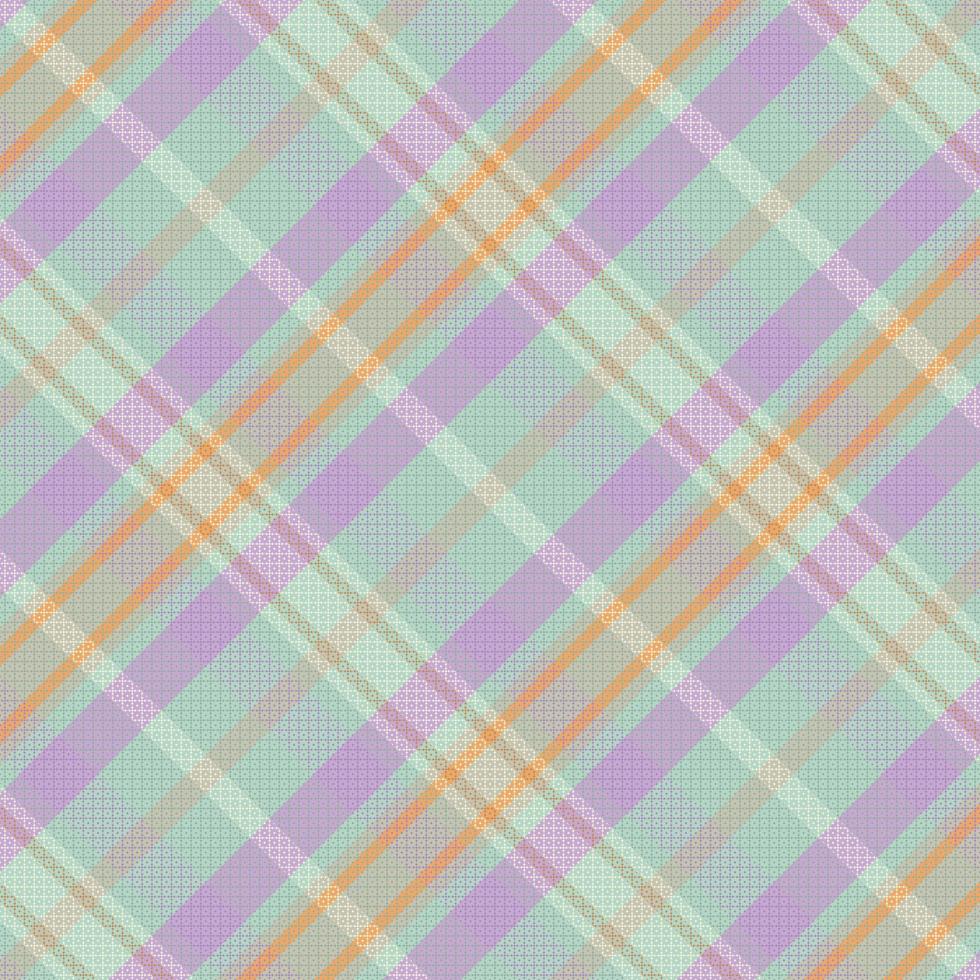 Tartan Plaid With Vintage Color Pattern. vector