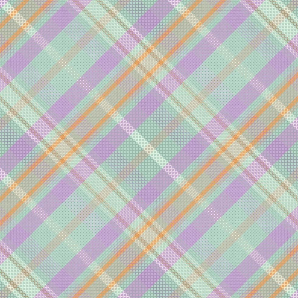 Tartan Plaid With Vintage Color Pattern. vector