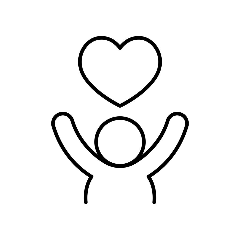 in love lin  icon vector