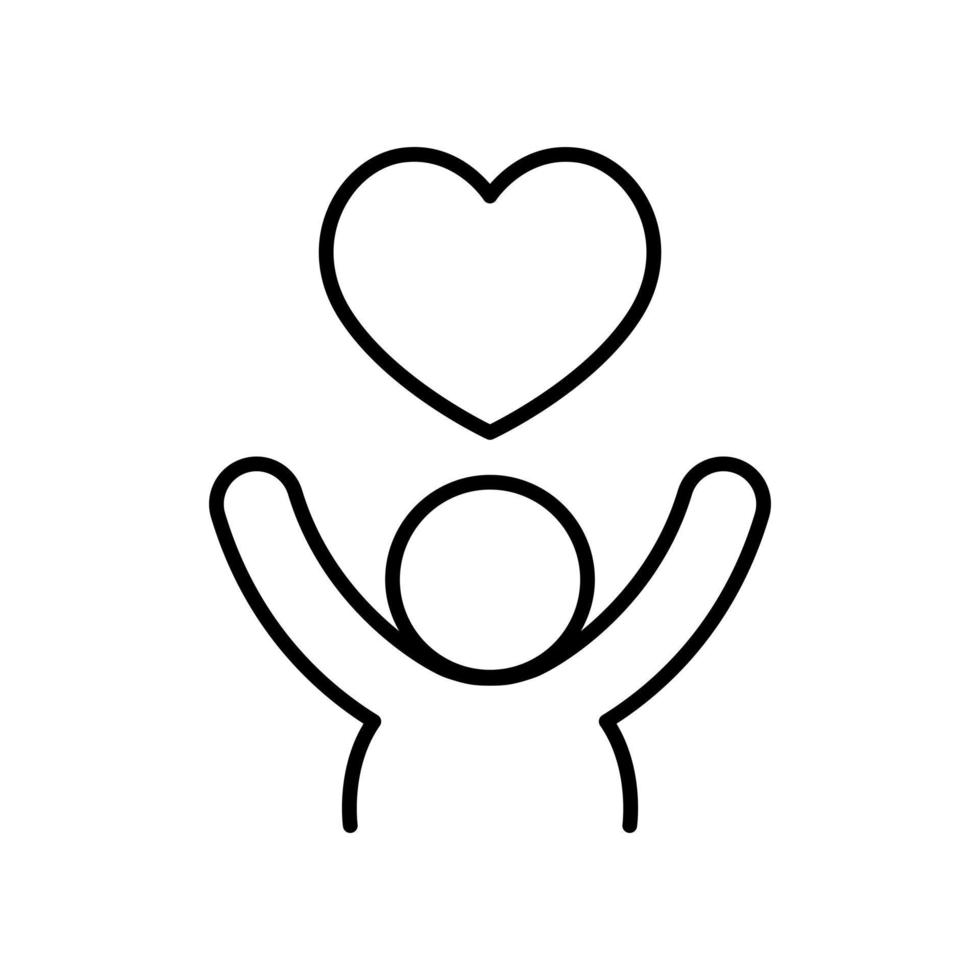 in love lin  icon vector