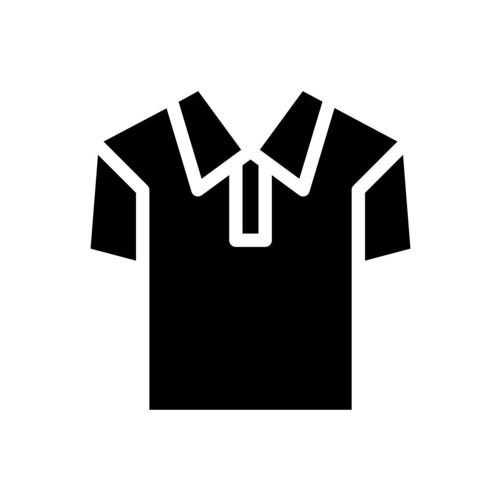 Polo shirt icon vector