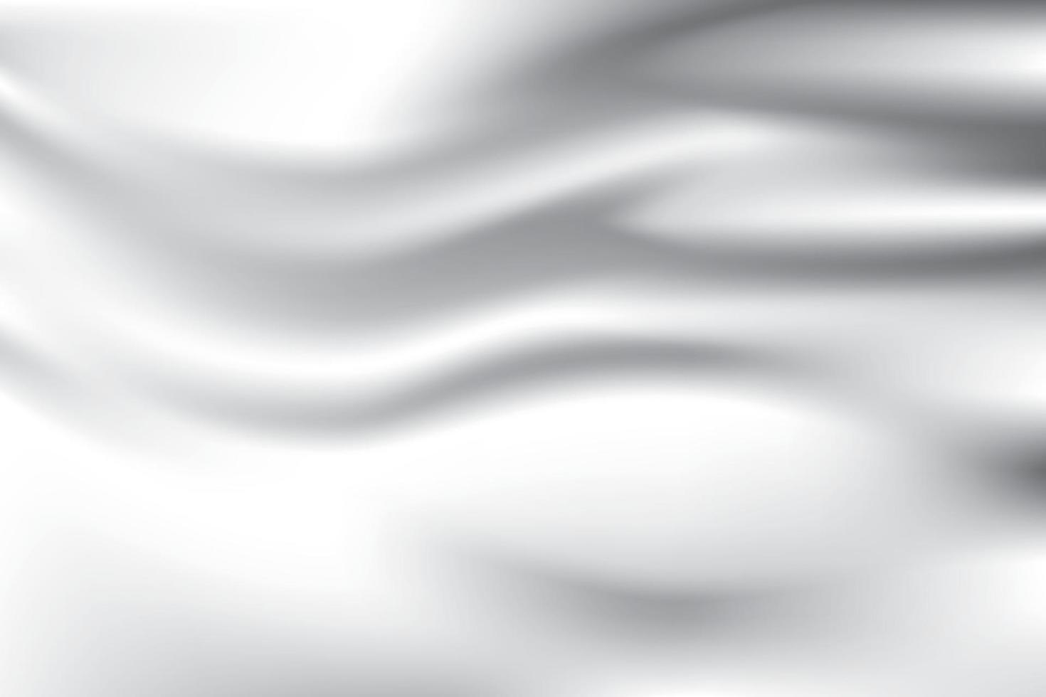 Abstract white and gray gradient background. Vector illustration.