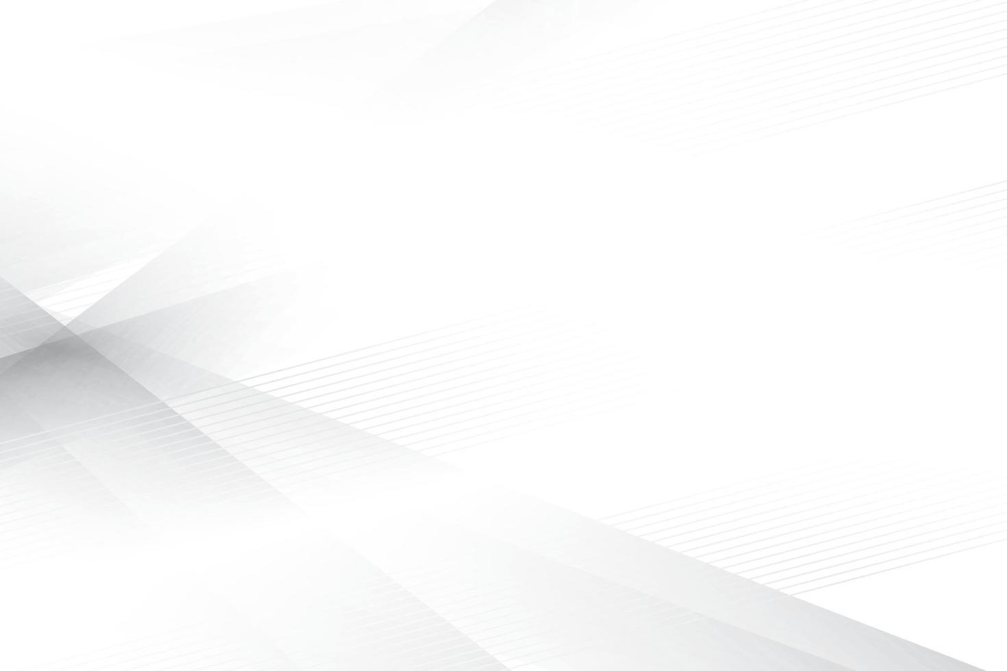 Abstract  white and gray color, modern design background with geometric shape. Vector illustration.