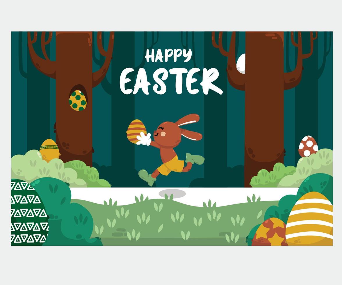 Easter Background Illustration vector