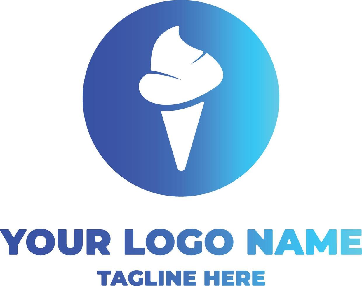 ice cream cone application technology vector illustration