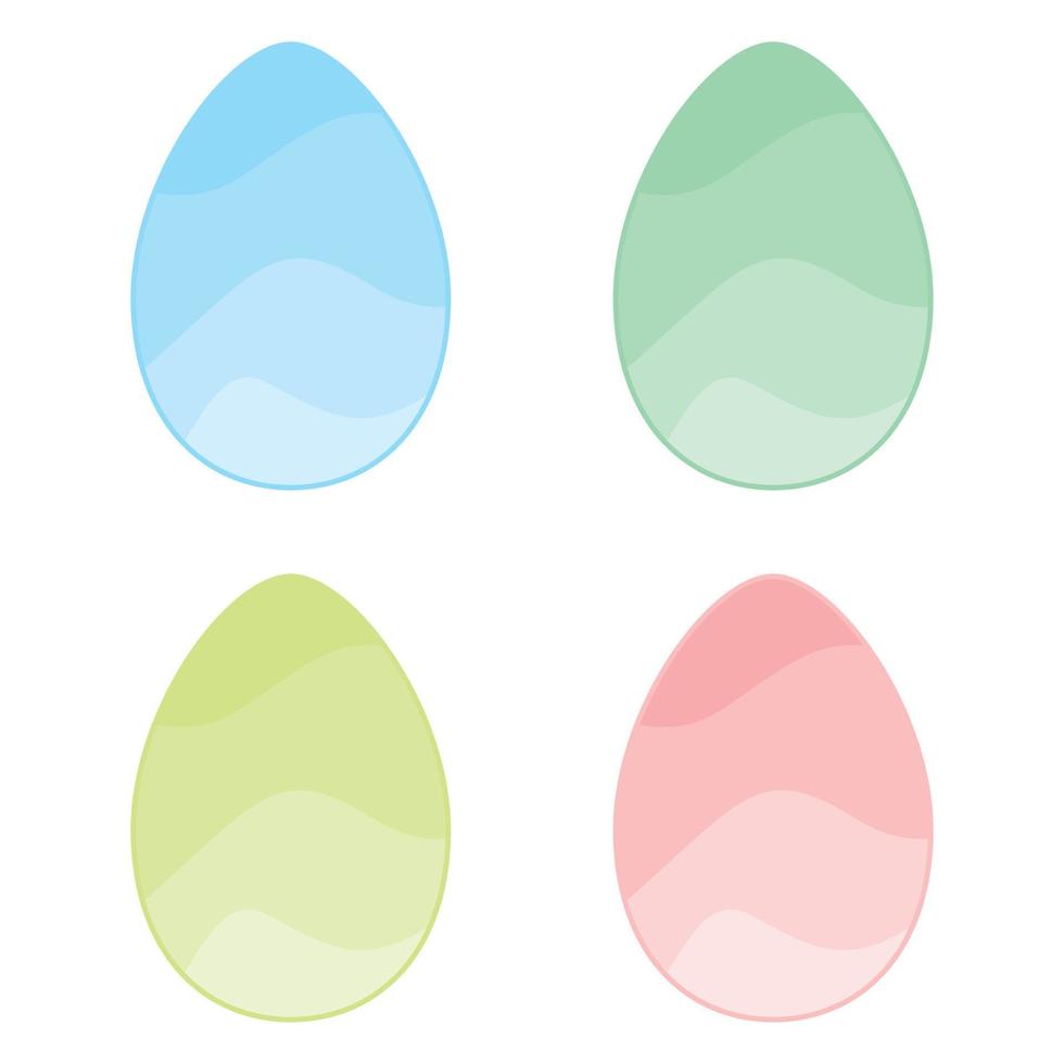 Easter vector elements