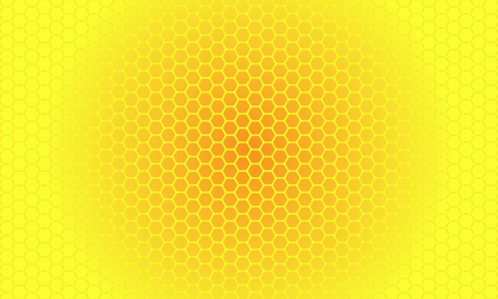 yellow gradient bee abstract background vector