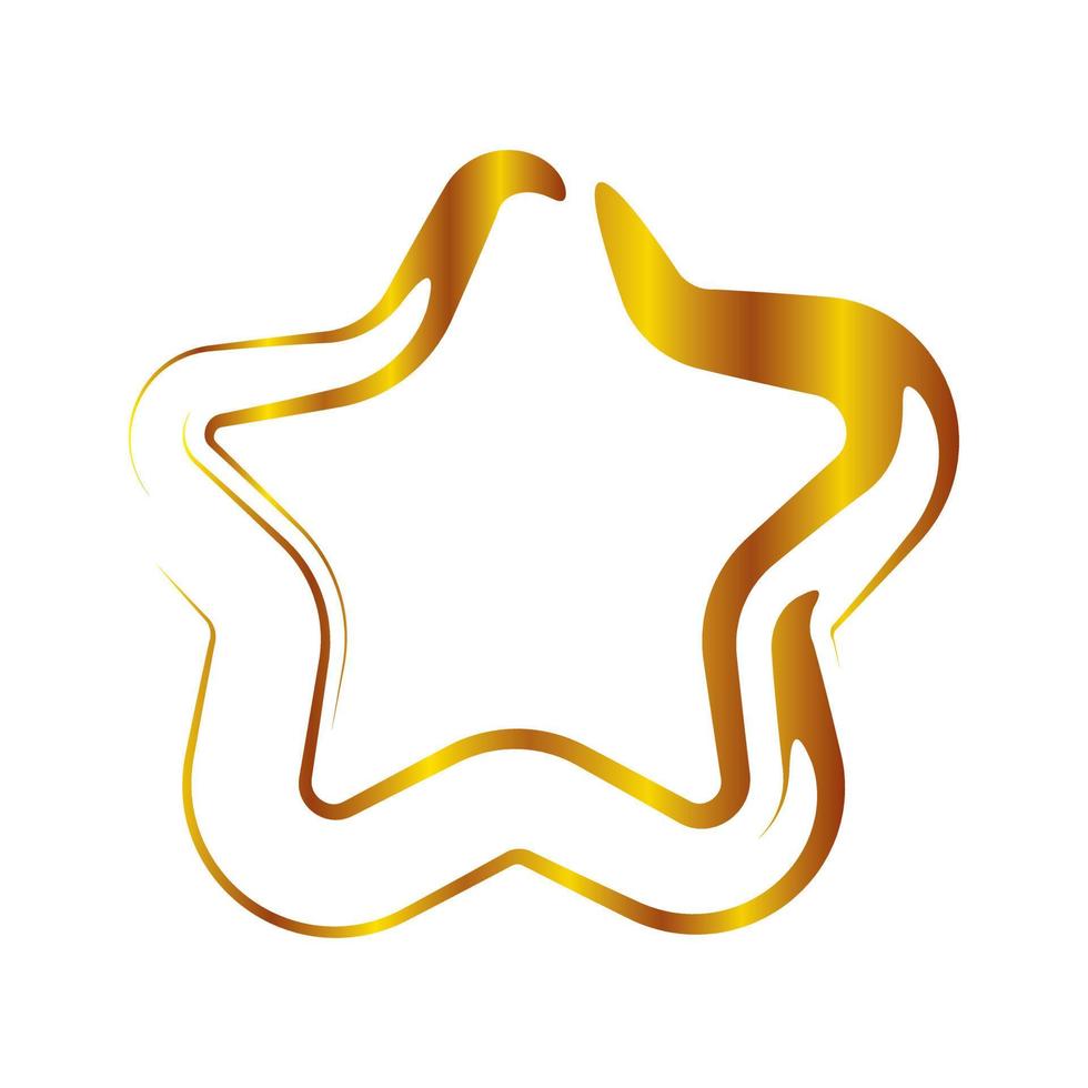 Golden Abstract Line Frame 21620176 Vector Art at Vecteezy