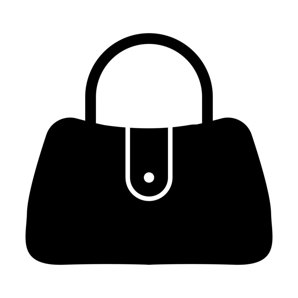 Handbag icon vector for graphic design, logo, website, social media, mobile app, UI illustration.