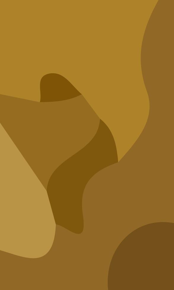 Aesthetic brown abstract background with copy space area. Suitable for poster and banner vector