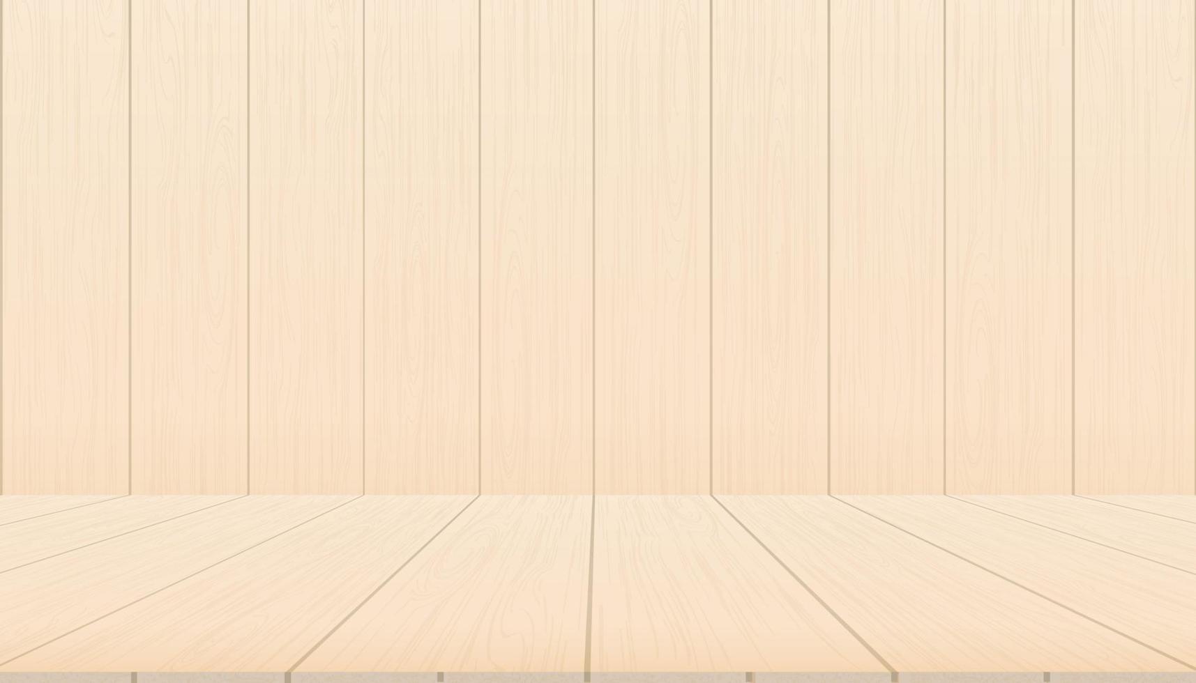 Wood texture background,Light Brown Wood panel studio room backdrop background,Empty Display Room brown washed wooden striped with Table top for Spring,Summer Product Presentation,Autumn,Fall Sale vector