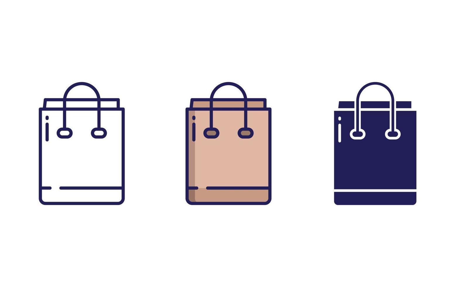 Shopping Bag vector icon