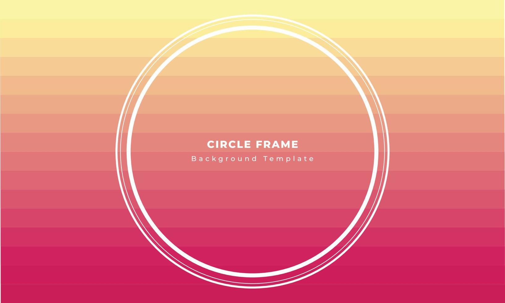 Gradient layer with circle frame background template copy space for poster, banner, leaflet, pamphlet, or flyer vector