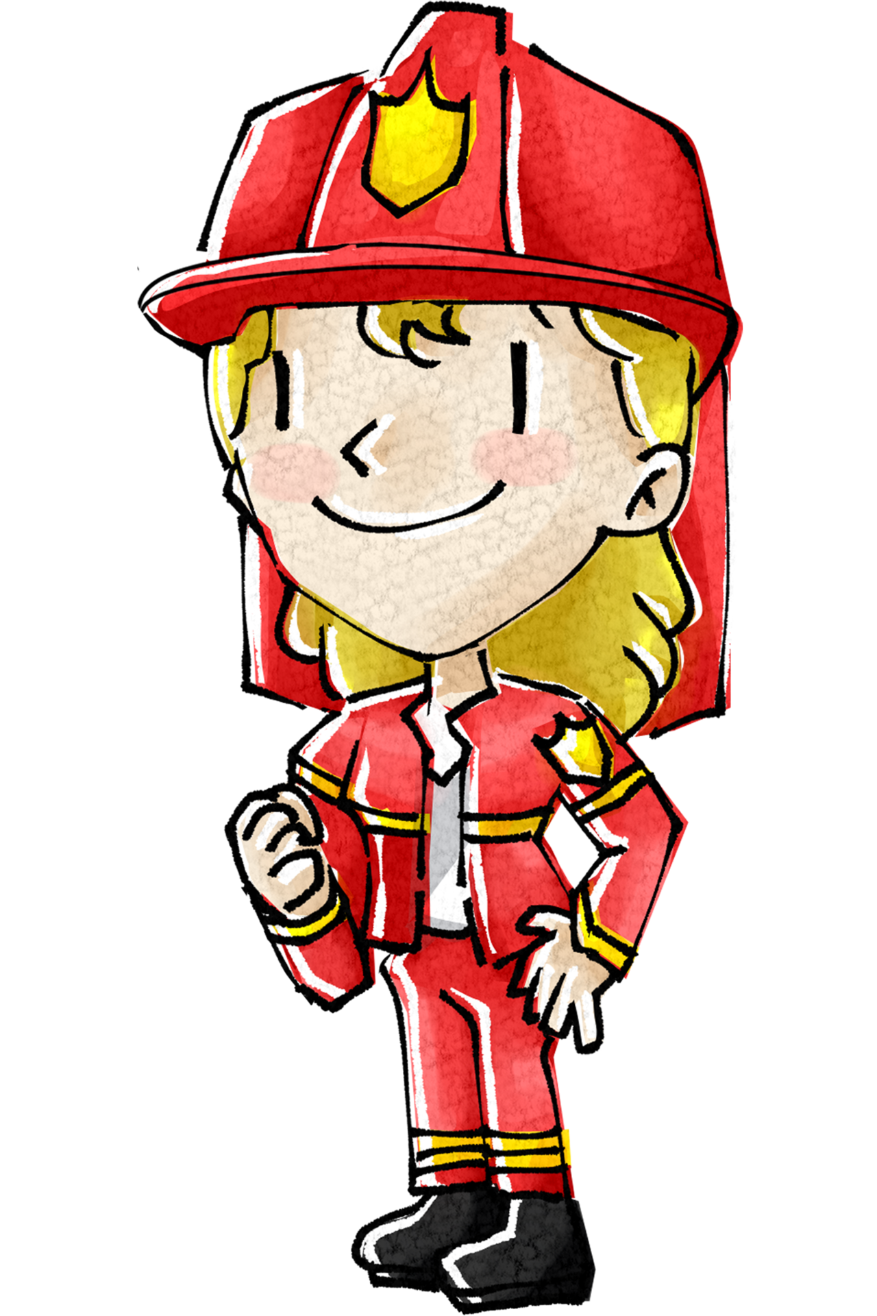 Children cartoon character officer PNG illustration chalk and