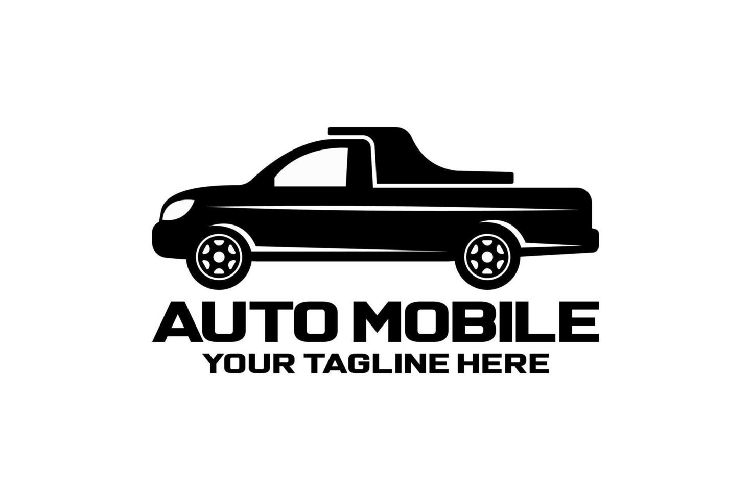 Abstract car design concept automotive topics vector logo design template