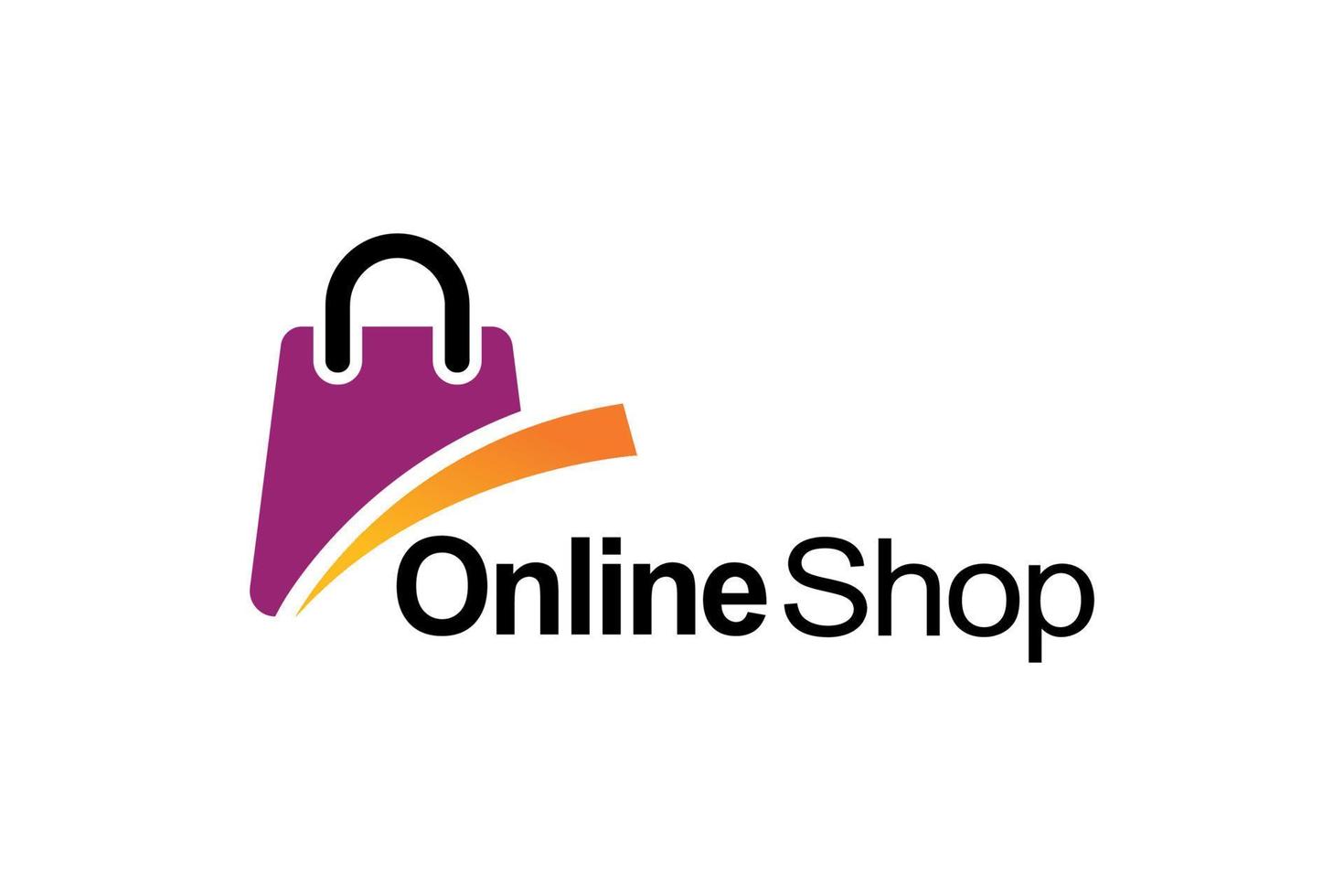 e-commerce logo templates vector