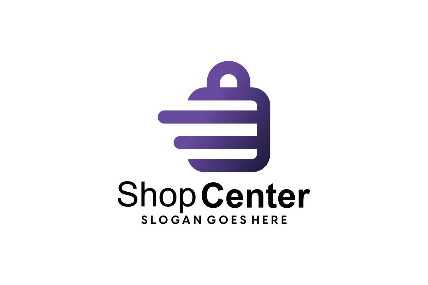 flat design e-commerce logos vector